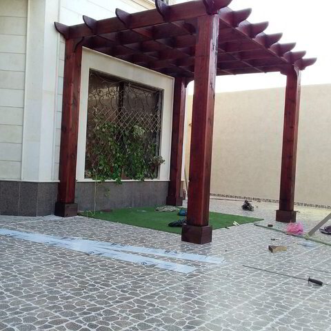 تركيب برجولات خشبية للحدائق والجلسات الخارجية للاسطح. لما ينتج عنها من فوائد هامة ومتعددة
